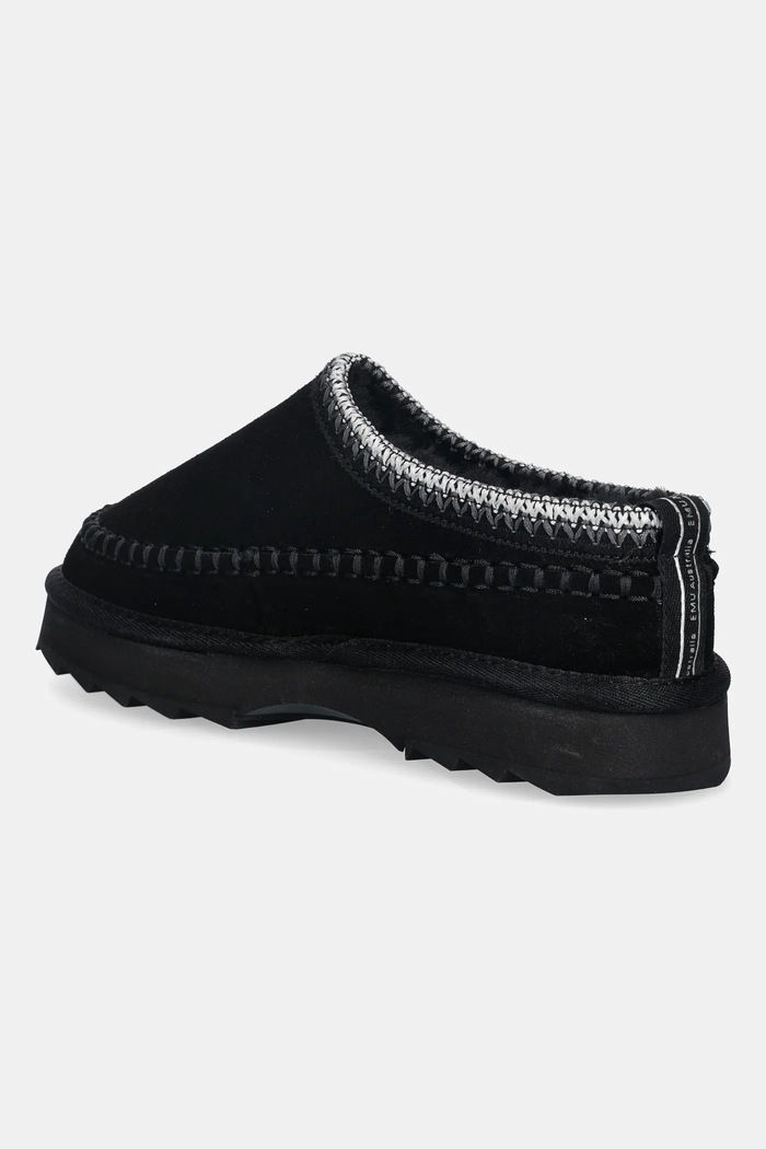 Obuwie Emu Australia śniegowce zamszowe Sharky Adventure Scuff W13239.BLAK czarny