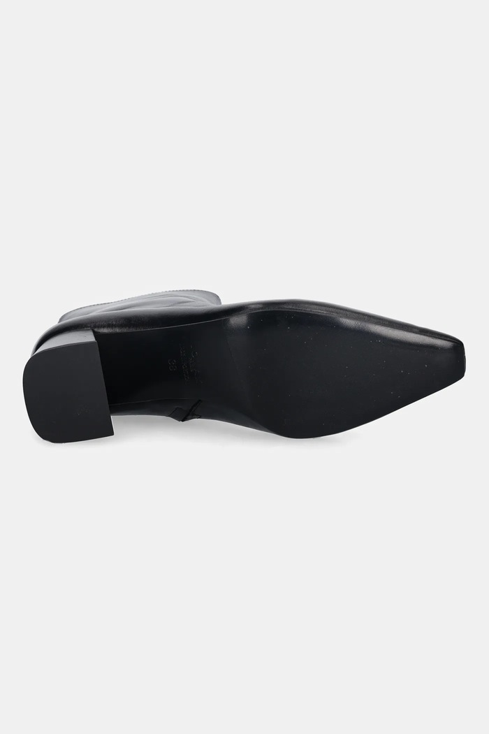 Jonak cizme de piele DYONISOS CUIR 3700183 negru