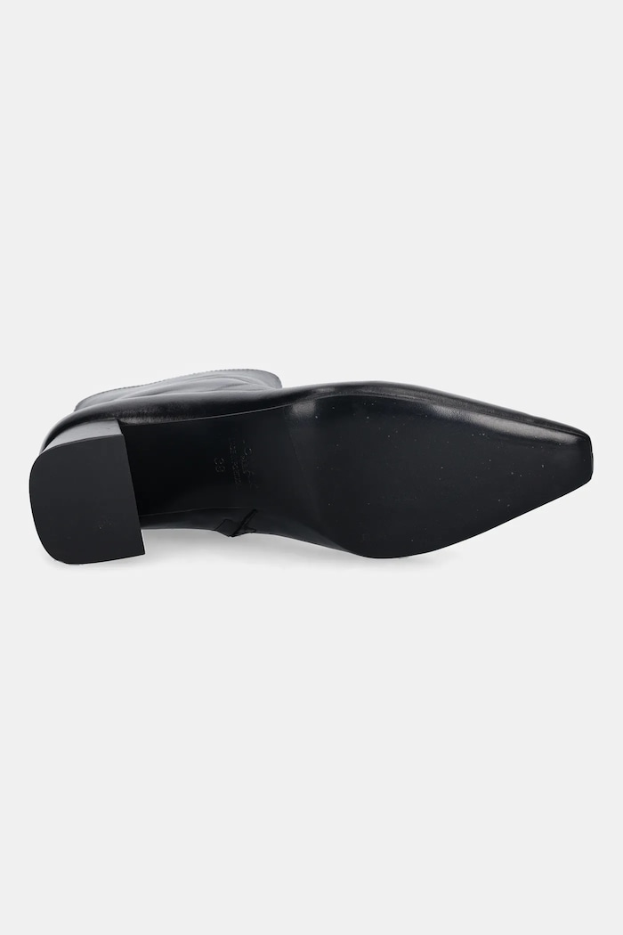 Jonak cizme de piele DYONISOS CUIR 3700183 negru