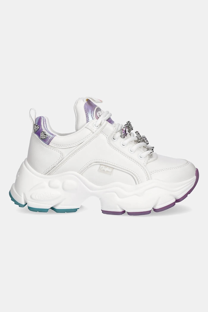 Buffalo sneakers Binary Ice 4.0 1636476.WHT alb AW25