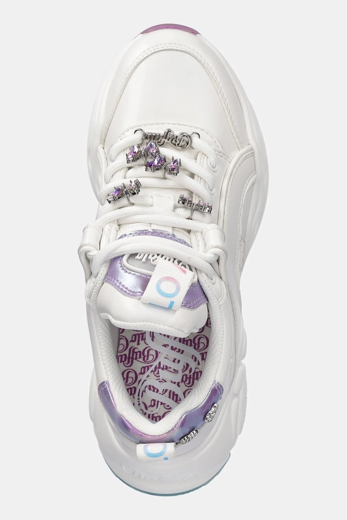 Buffalo sneakers Binary Ice 4.0 alb 1636476.WHT