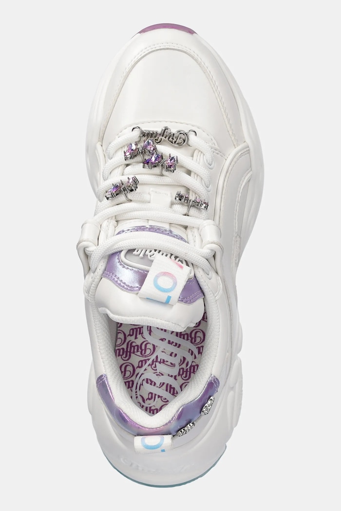 Buffalo sneakers Binary Ice 4.0 alb 1636476.WHT