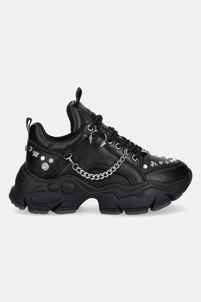 Buffalo sneakers Binary Punk 1636477.BLK negru AW25