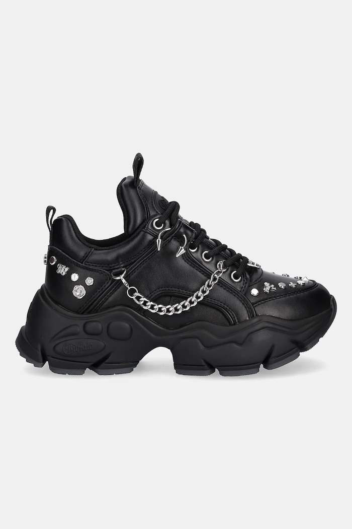Buffalo sneakers Binary Punk 1636477.BLK negru AW25