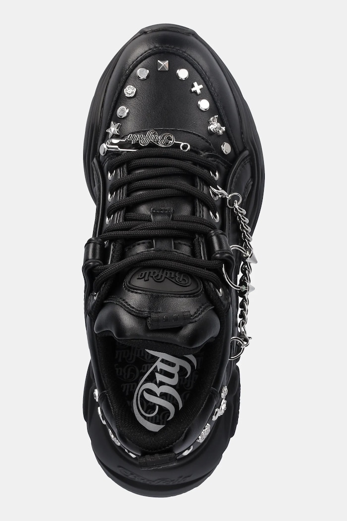 Buffalo sneakers Binary Punk negru 1636477.BLK