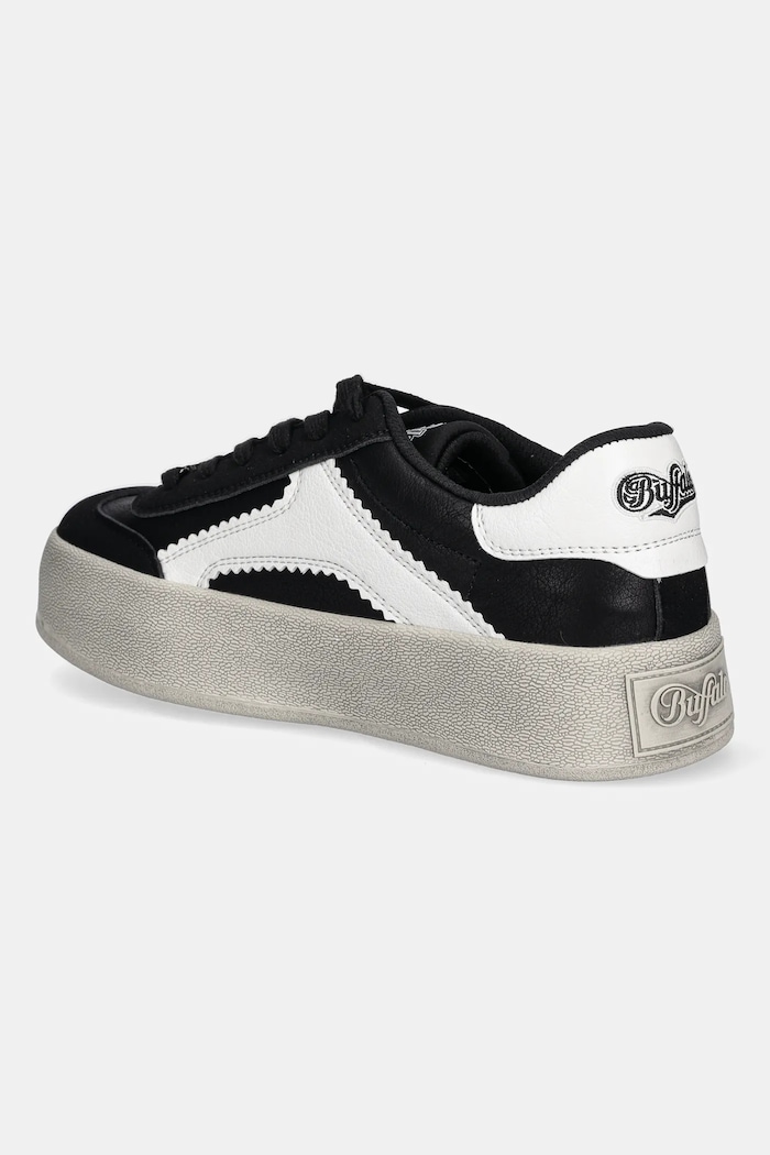 Obuwie Buffalo Sneakersy Cajo 1636570.BLK czarny