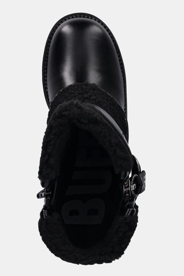 Buffalo botine Killah Fold Boot Warm negru 1220081