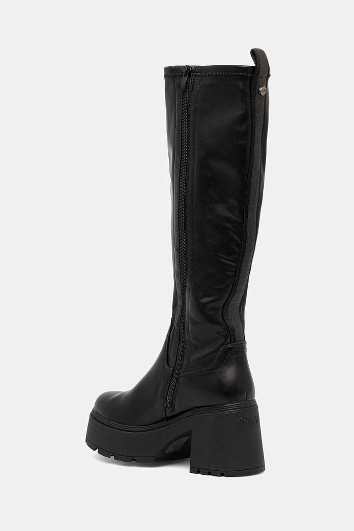 Obuv Buffalo Vysoké čižmy Buffalo Mila Hi Boot 1220084 čierna