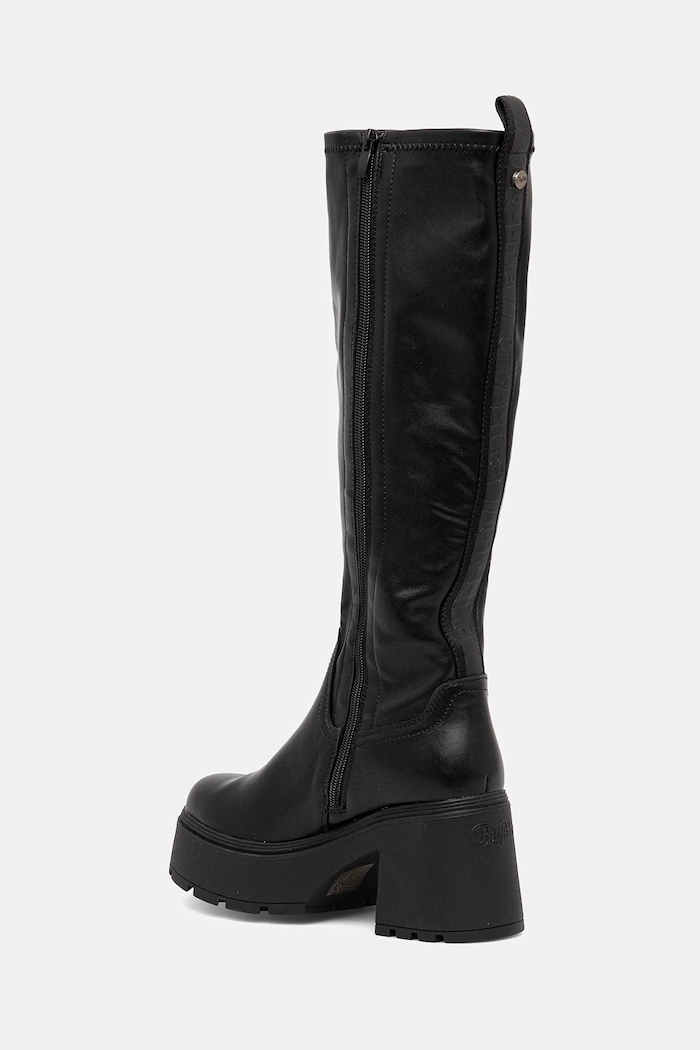 Obuv Buffalo Vysoké čižmy Buffalo Mila Hi Boot 1220084 čierna