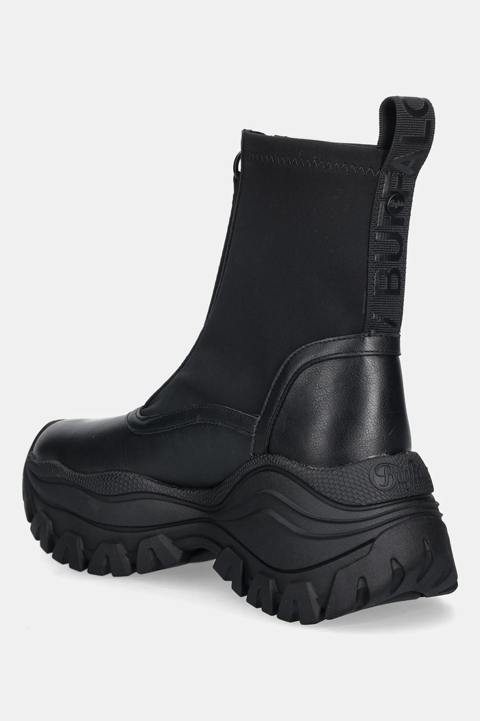 Încălțăminte Buffalo botine Lola Front Zip 1270140 negru