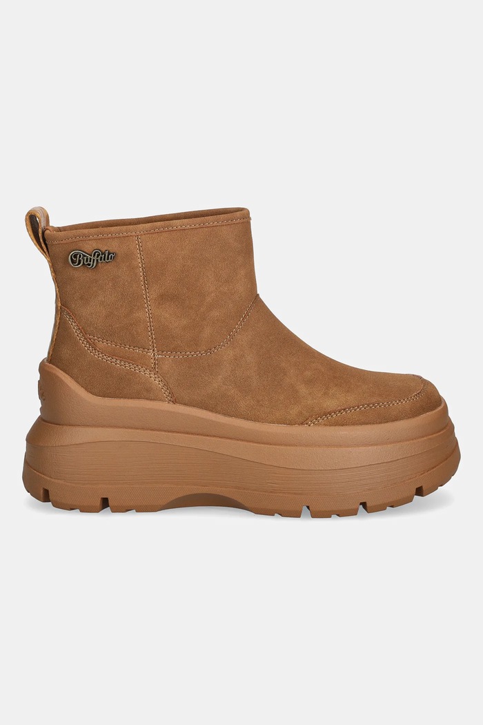 Buffalo Snehule Buffalo Olympia Pull On Lo Warm 1270145 hnedá AW25