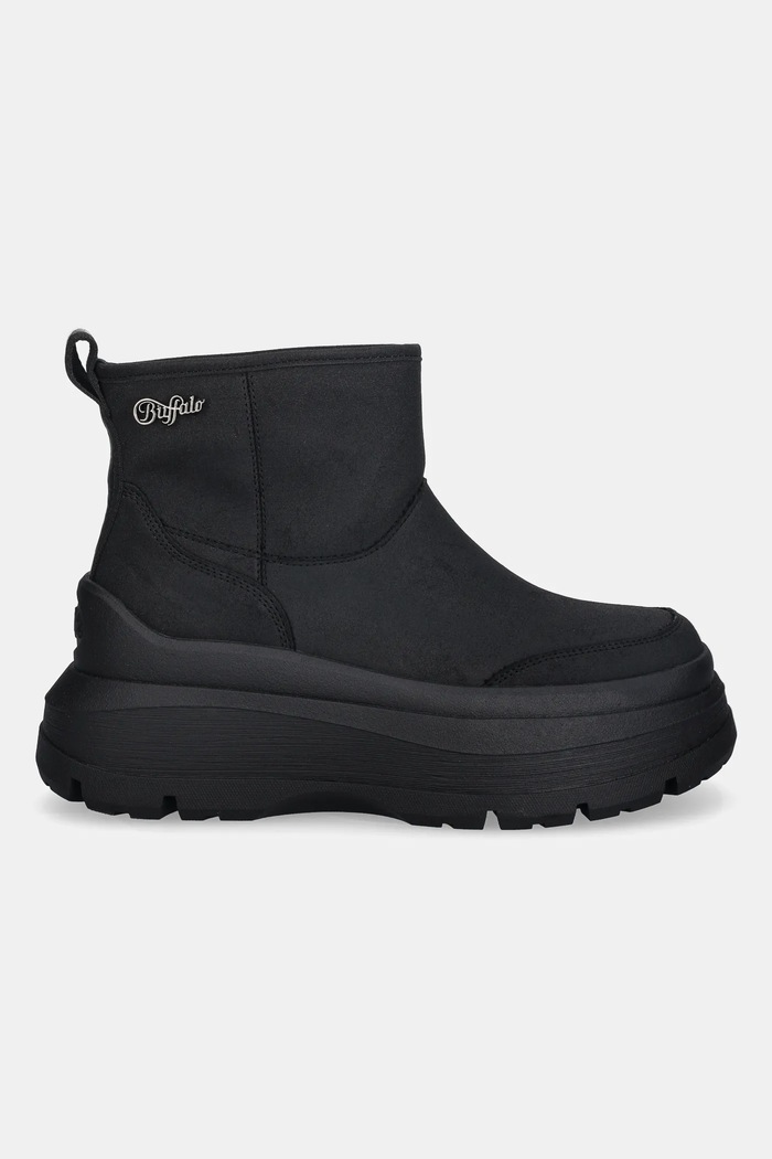 Buffalo cizme de iarnă Olympia Pull On Lo Warm 1270146 negru AW25