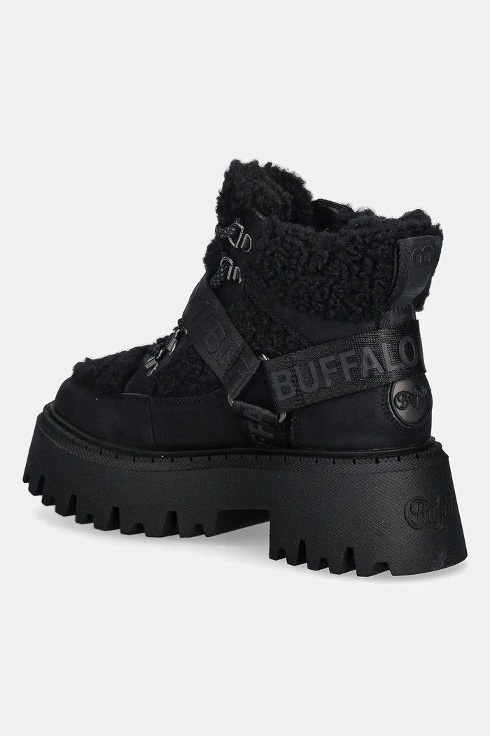 Обувь Buffalo Зимние сапоги Buffalo Aspen Com Mid Warm 1622593 чёрный