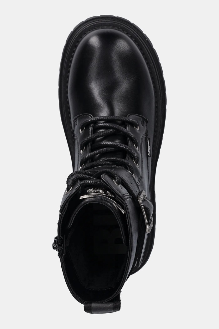 Buffalo workery Lennox Lace Up Mid czarny 1622610