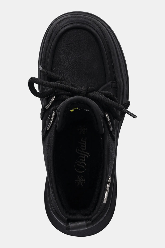 Snehule Buffalo Olympia Chukka Warm čierna 1622613