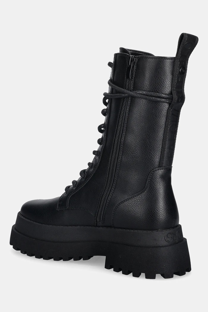 Взуття Buffalo Черевики Buffalo Pluto Lace Up Mid 1622614 чорний