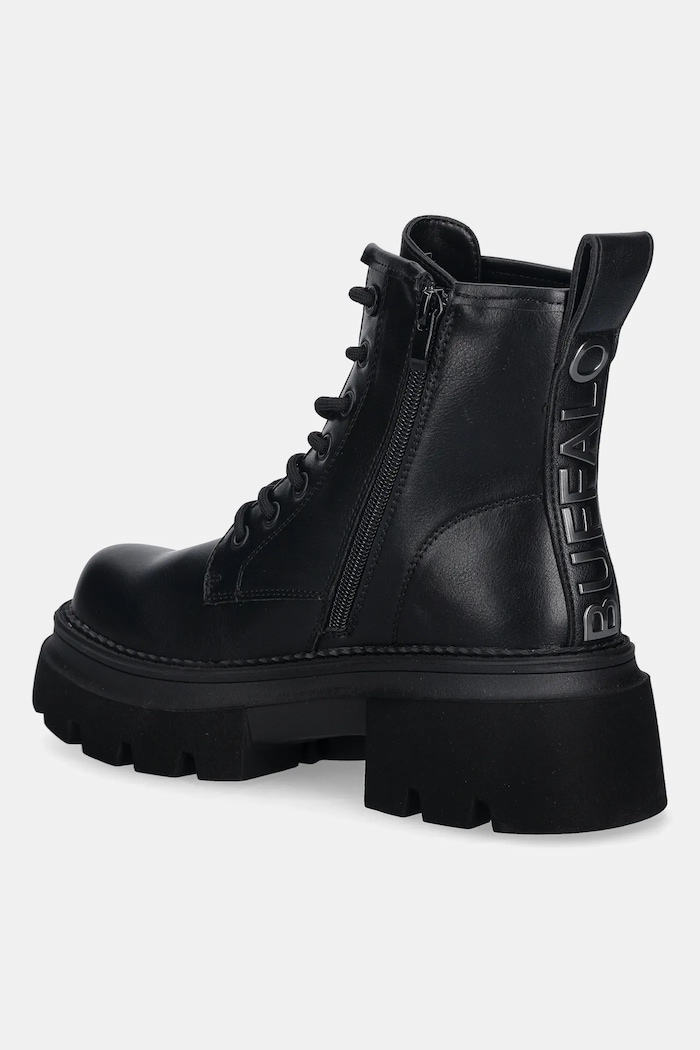 Obuv Buffalo Workery Buffalo Mave Lace Up 1622616 čierna