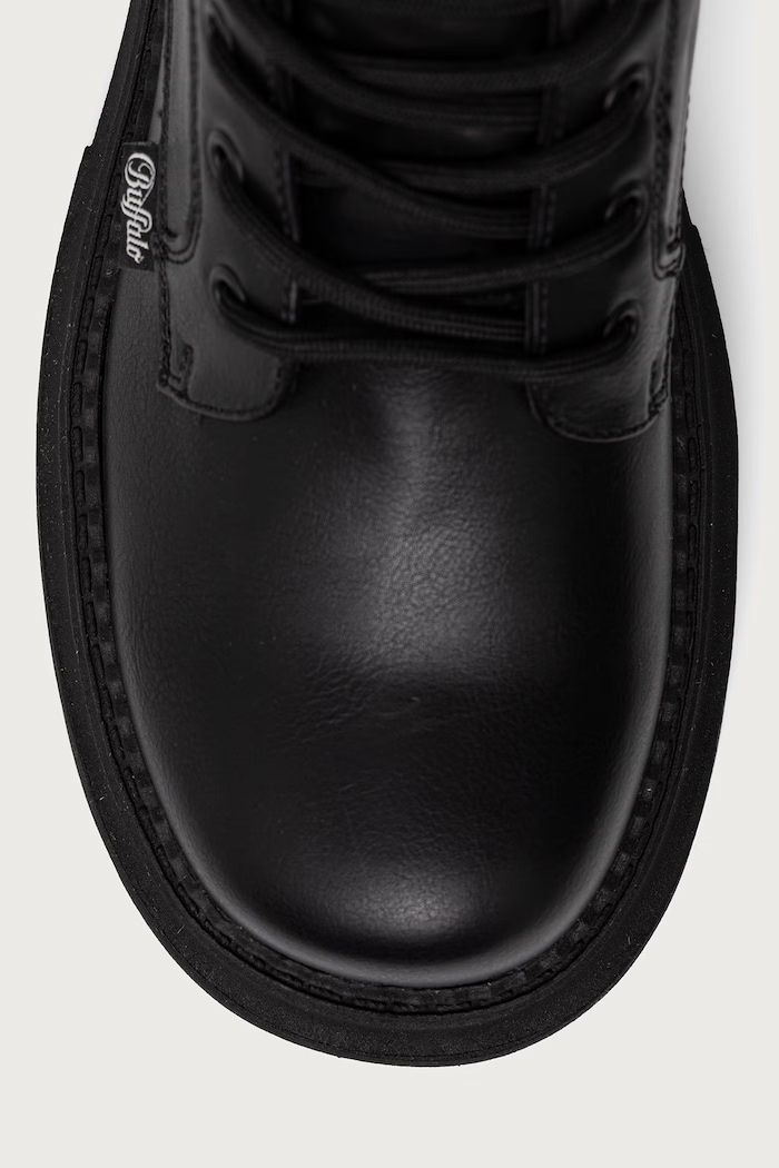 Μπότες Γυναικείες Mave Lace Up Hi Buffalo 1622617 μαύρο