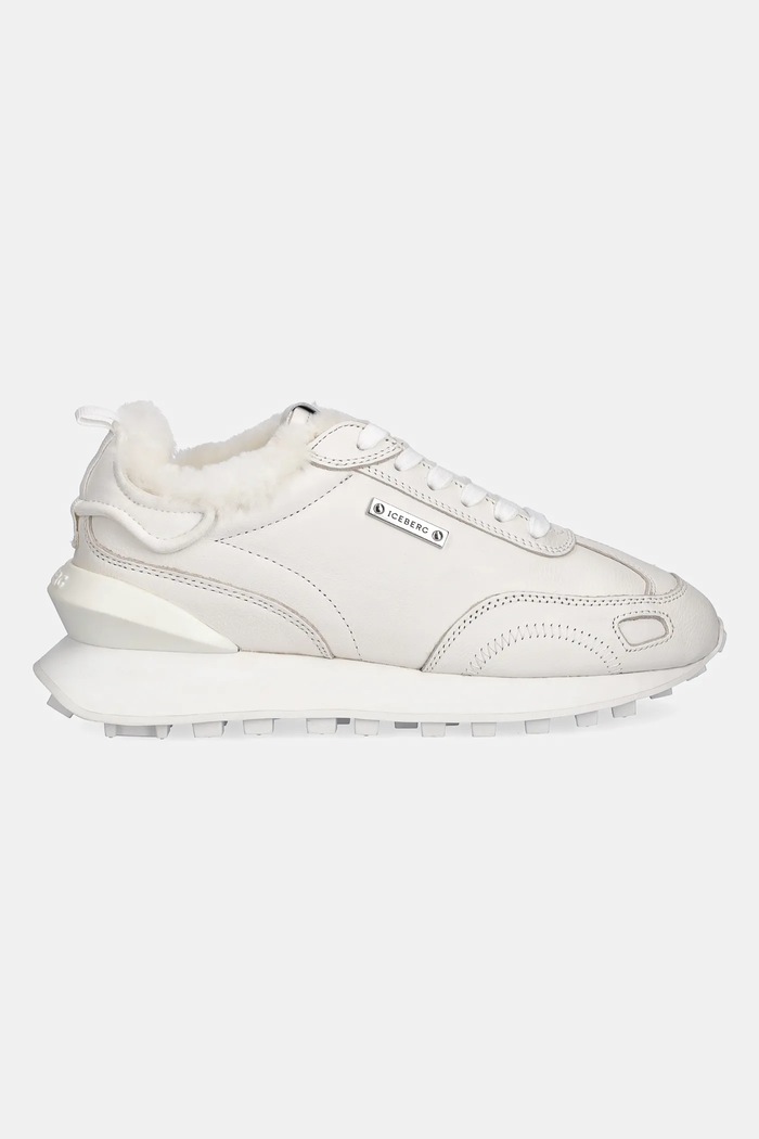 Iceberg sneakers din piele Loop ID232005 bej AW25