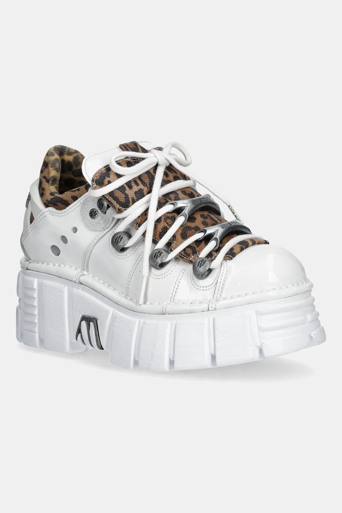 New Rock sneakers tessile bianco M.120N.S9