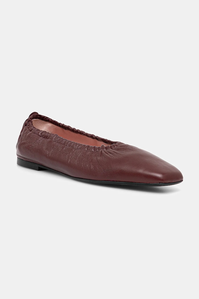 Кожени балеринки Pretty Ballerinas Camille бордо 49872.001.9301