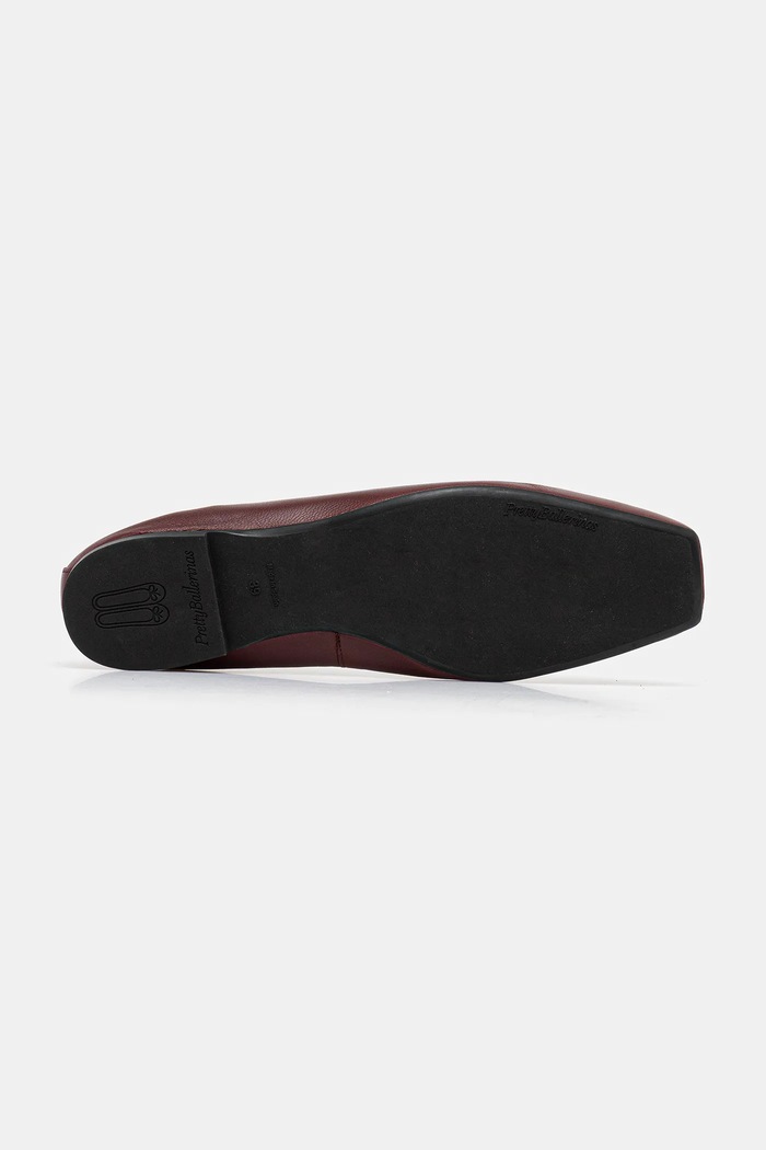 Кожени балеринки Pretty Ballerinas Camille бордо 49872.001.9301