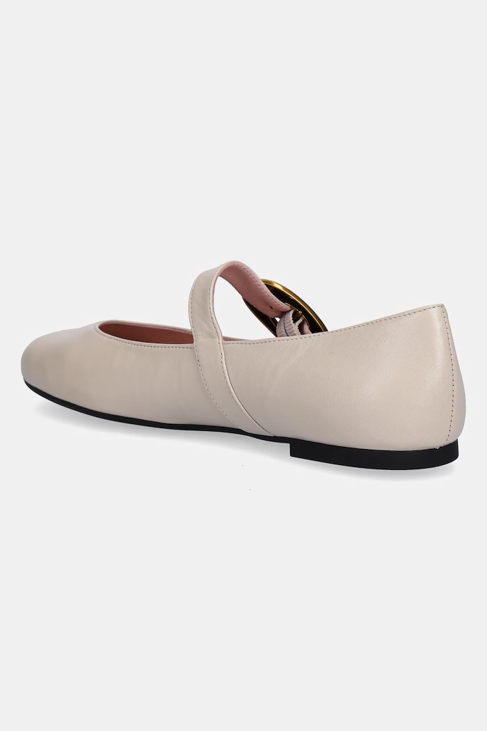 Obutev Usnjene balerinke Pretty Ballerinas Nicole 52563.002.9101 bež
