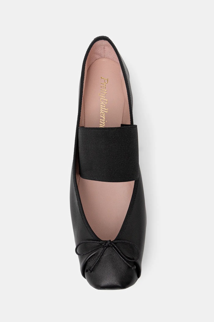 Kožené baleríny Pretty Ballerinas Kristen černá 52652.001.5010