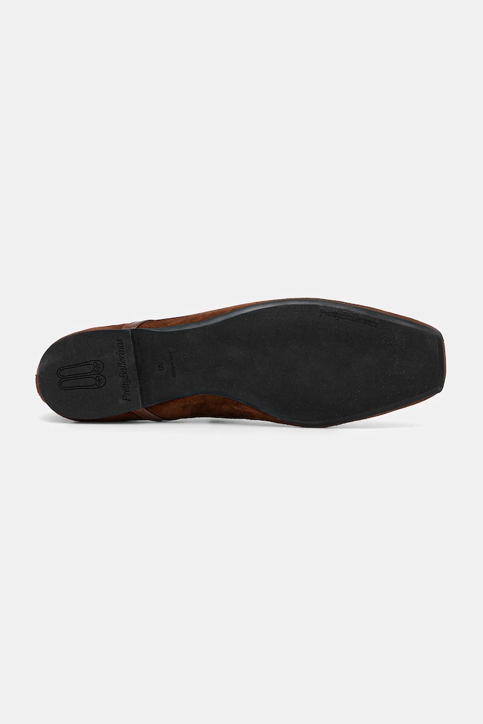 Велурени балеринки Pretty Ballerinas Camille 52217.002.9301 кафяв