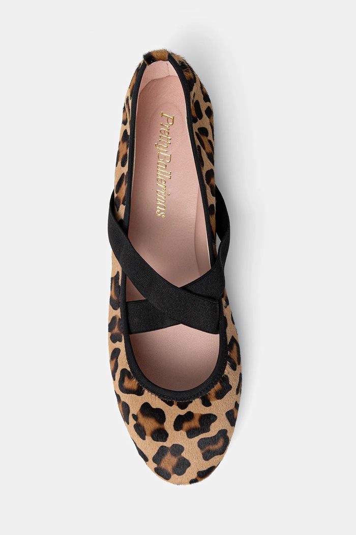 Kožené balerínky Pretty Ballerinas Nicole hnedá 52561.002.9101