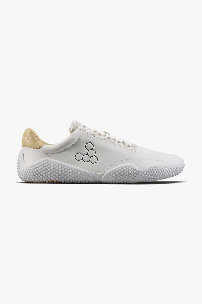Vivobarefoot sneakersy skórzane MOTUS STUDIO SNEAKER LTH skóra zamszowa biały 205642