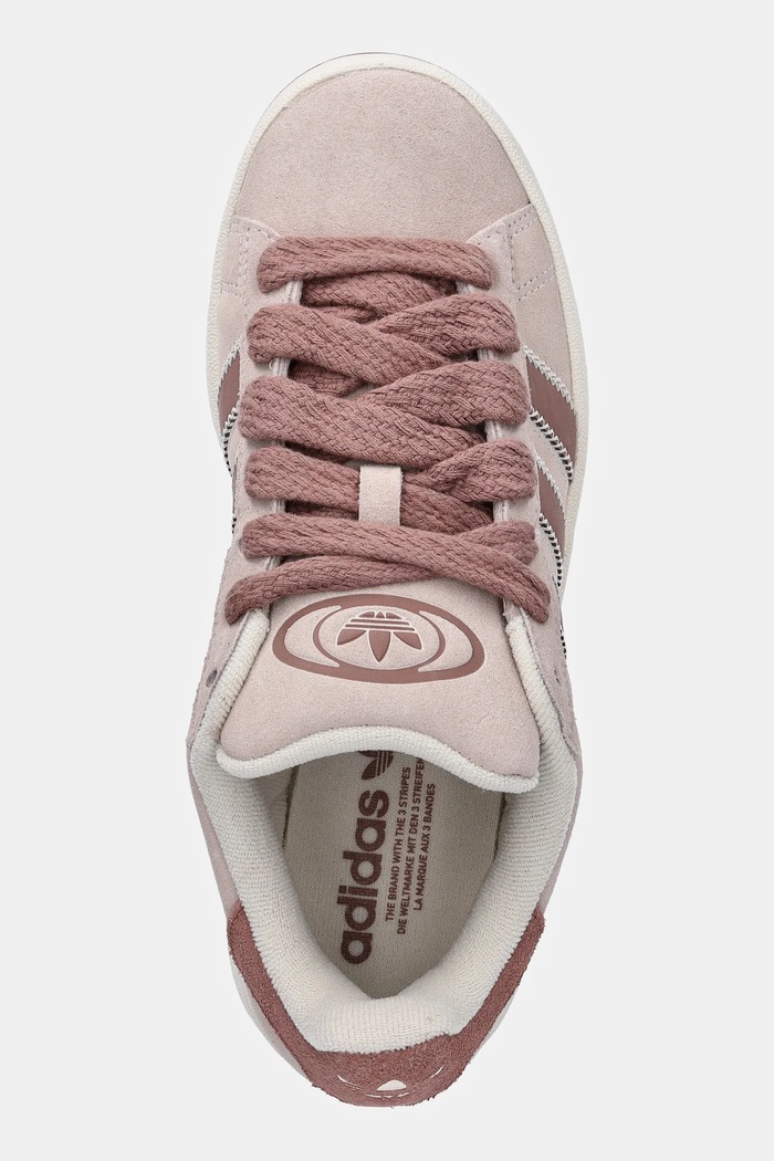 adidas Originals sneakersy zamszowe Campus 00S W różowy JQ5804