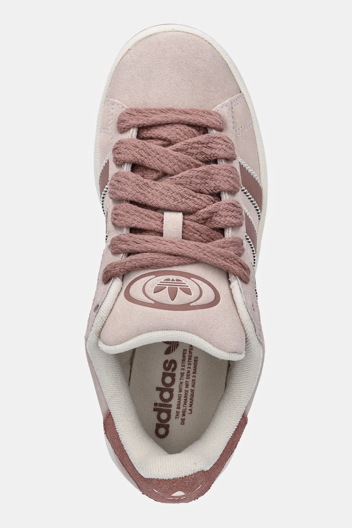 adidas Originals sneakersy zamszowe Campus 00S W różowy JQ5804