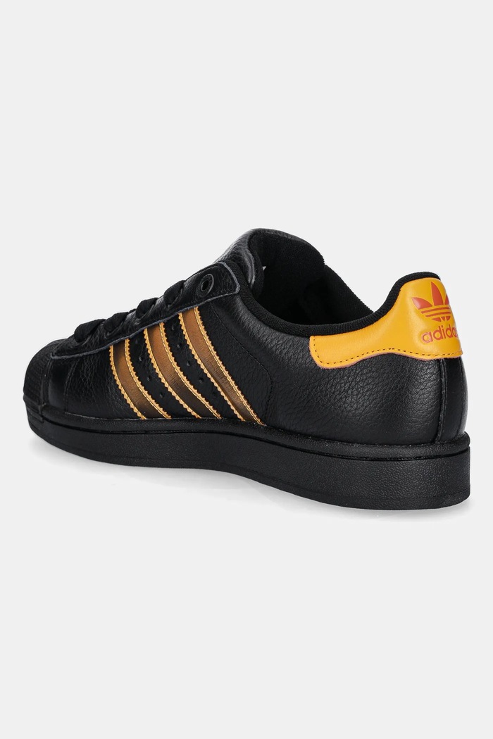Obuwie adidas Originals sneakersy skórzane Superstar II JQ6469 czarny