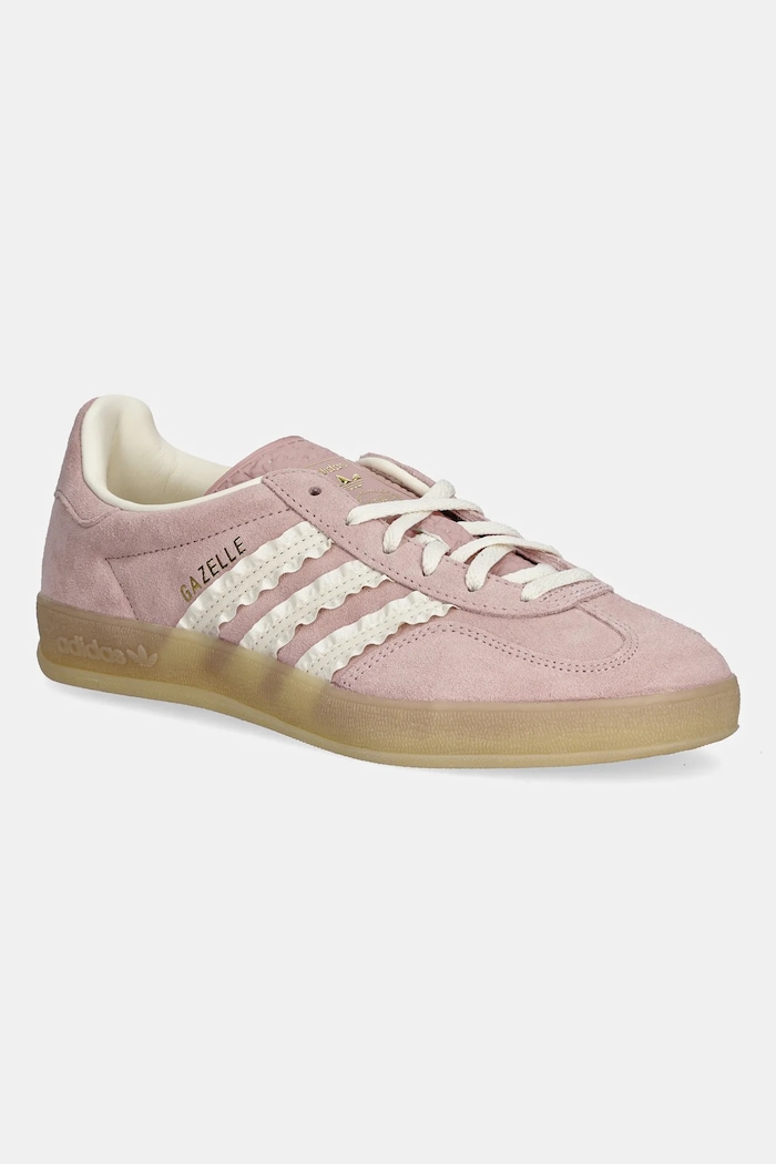 adidas Originals sneakersy zamszowe Gazelle Indoor pozostałe różowy JS1413