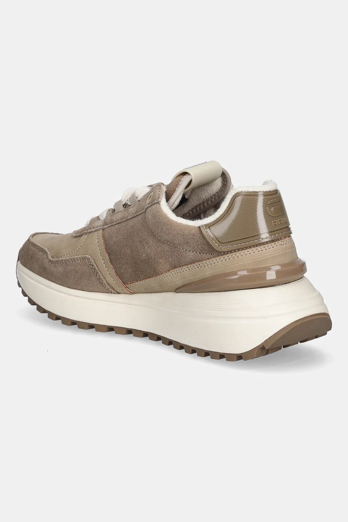 Obuwie G-Star sneakersy zamszowe LYN TWL W D28140.01.5062 brązowy
