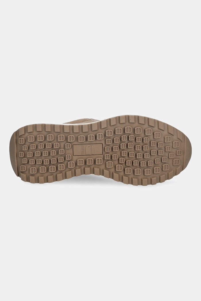 G-Star sneakersy zamszowe LYN TWL W D28140.01.5062 brązowy