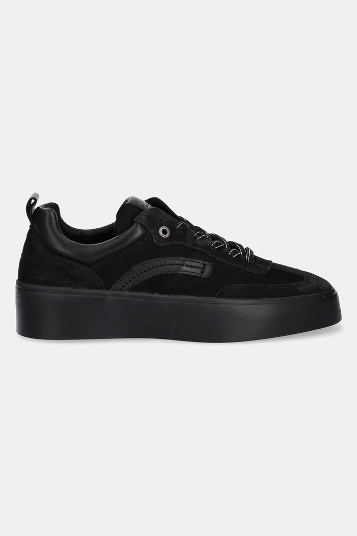 Nubuck sneakers G-Star YIELD TNL W D28148.01.990 μαύρο AW25