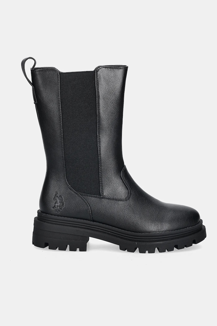 U.S. Polo Assn. sztyblety ALICYA004 ALICYA004W.EY1 czarny AW25