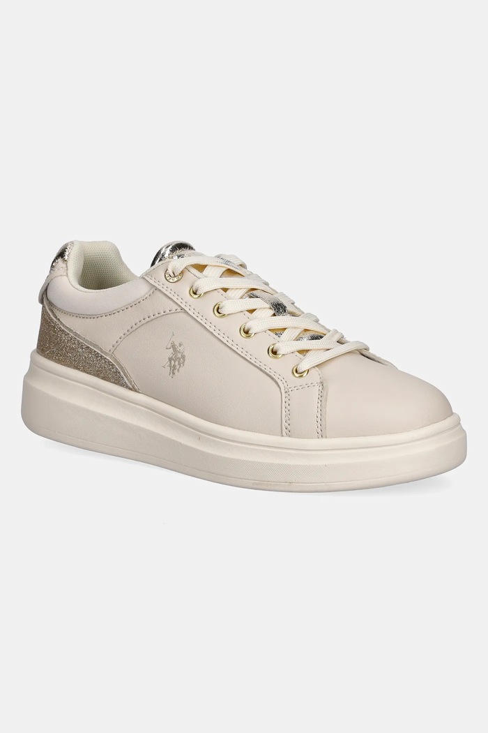 Tenisky U.S. Polo Assn. CODY015 textilní béžová CODY015W.EYN1