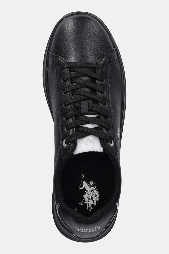 Tenisky U.S. Polo Assn. GEORGE008 čierna GEORGE008W.EY1
