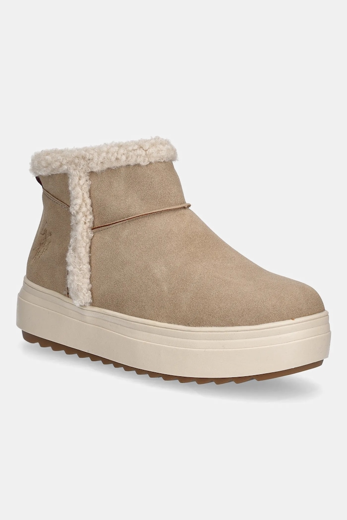 U.S. Polo Assn. botine ICY006 usor izolat bej ICY006W.EH1
