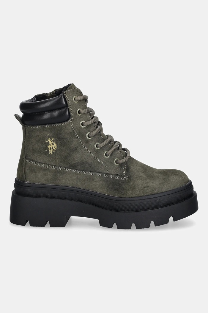 U.S. Polo Assn. botki SHONA001 SHONA001W.EHY1 zielony AW25