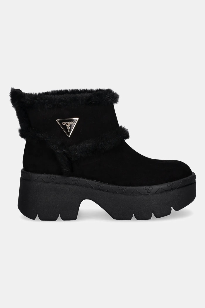Guess cizme de iarnă BRIDGETE FLFBRD.ESU10.BLACK negru NC25