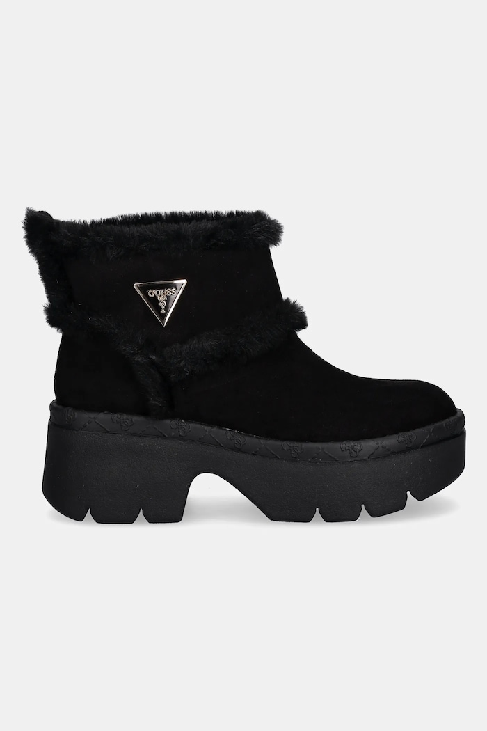 Guess cizme de iarnă BRIDGETE FLFBRD.ESU10.BLACK negru NC25