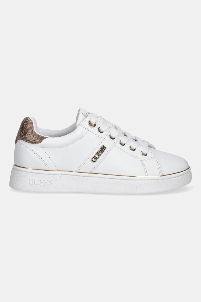 Guess sneakersy BRITZ FLFBTZ.ELE12.WHITE biały AW25