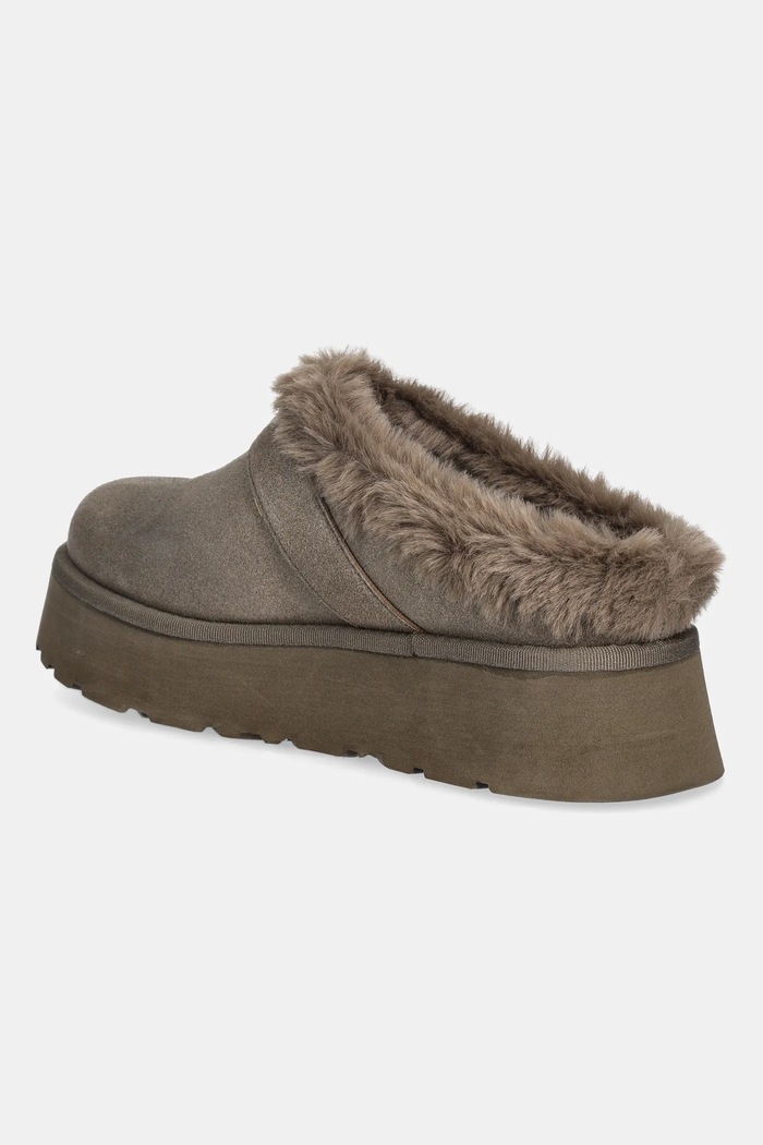 Παπούτσια Παντόφλες Guess DOLMANA2 FLFDOC.ESU06.GREEN πράσινο