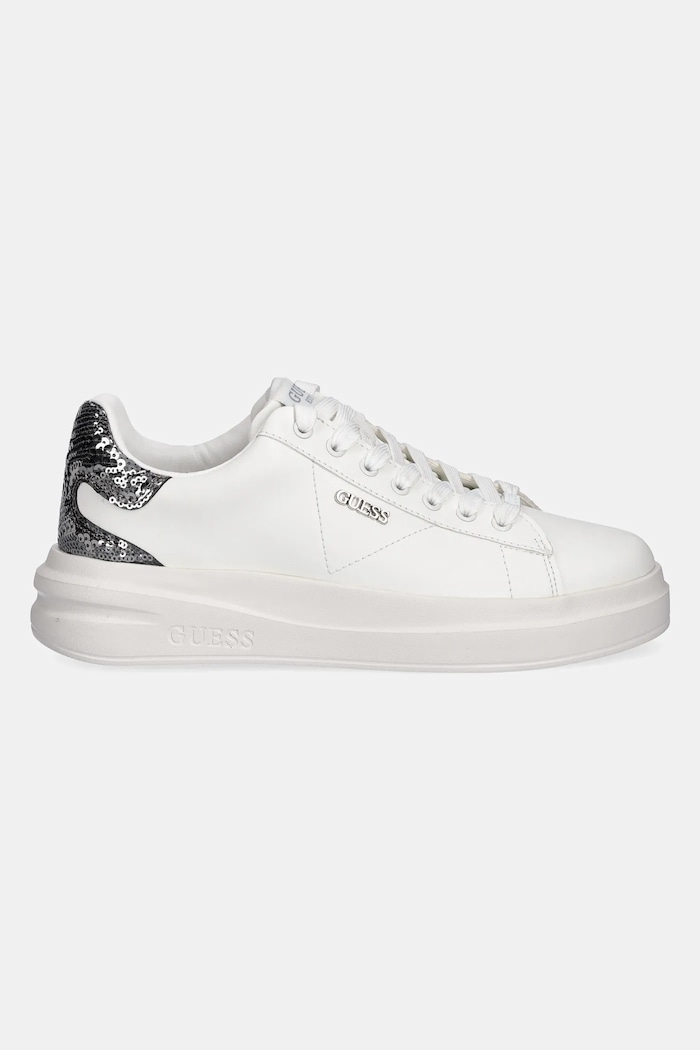 Guess sneakersy ELBINA10 FLFE10.ELE12.WHISI biały AW25