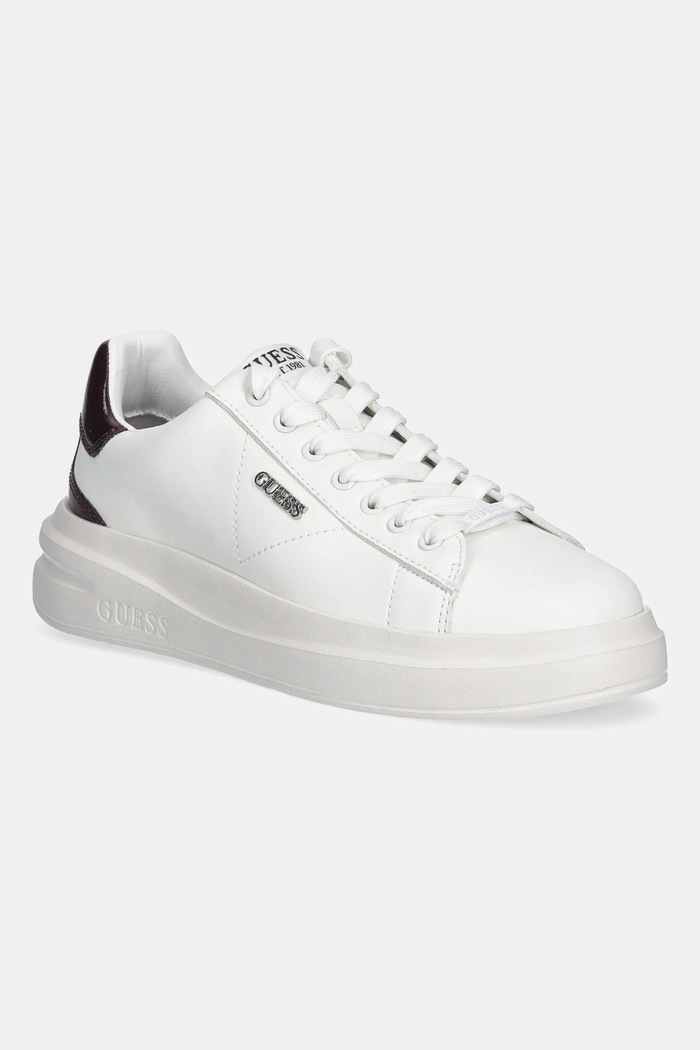 Guess sneakersy ELBINA10 syntetyczny biały FLFE10.PEL12.WHIWI