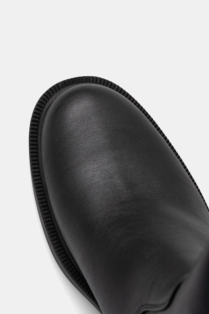 Vysoké čižmy Guess FYZA čierna FLFFYZ.ELE11.BLACK